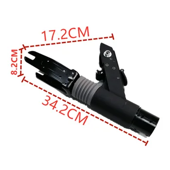 

For Xiaomi No. 9 Scooter Front Fork Assembly Accessories Black 17.2*8.2cm E-bike