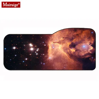 

Starry Sky Universe Space Textured Black Mouse Pad Ergonomico Special Type Large Mouse Pad Gamer PC Compute Gaming Desk Mat