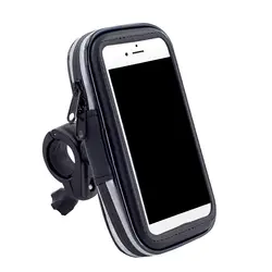 5,7 дюймов велосипед с сенсорным экраном крепление Водонепроницаемый GPS для телефона чехол 360 Вращающийся велосипедный телефон сумка Руль