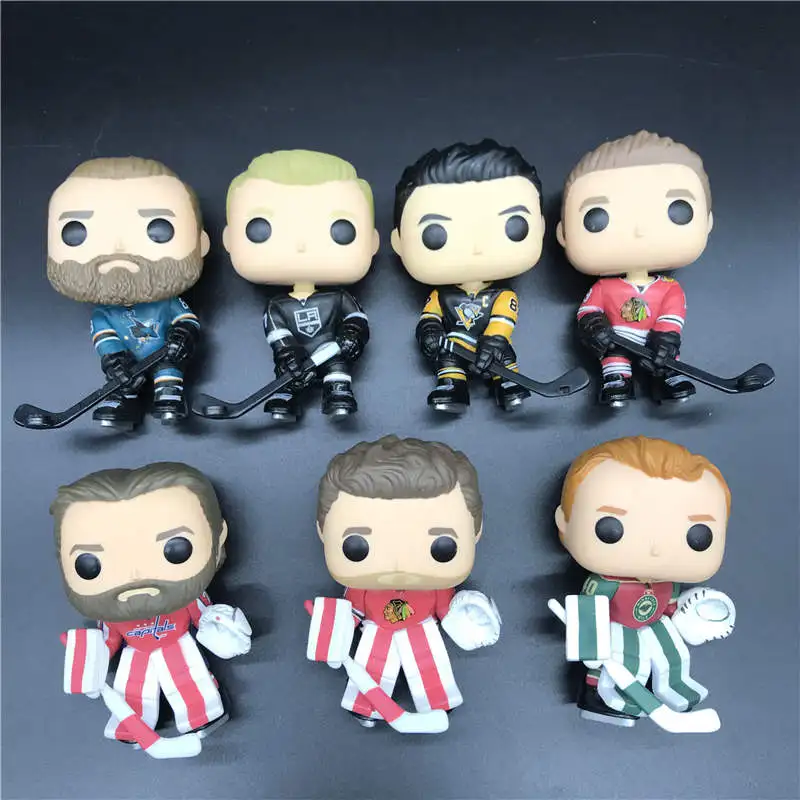 

hockey Character model toy BRENT BURNS /COREY CRAWFORD/DEVAN DUBNTK/BRADEN HOLTBY/JONATHAN TOEWS/JEFF CARTER/EVGENI MALKIN