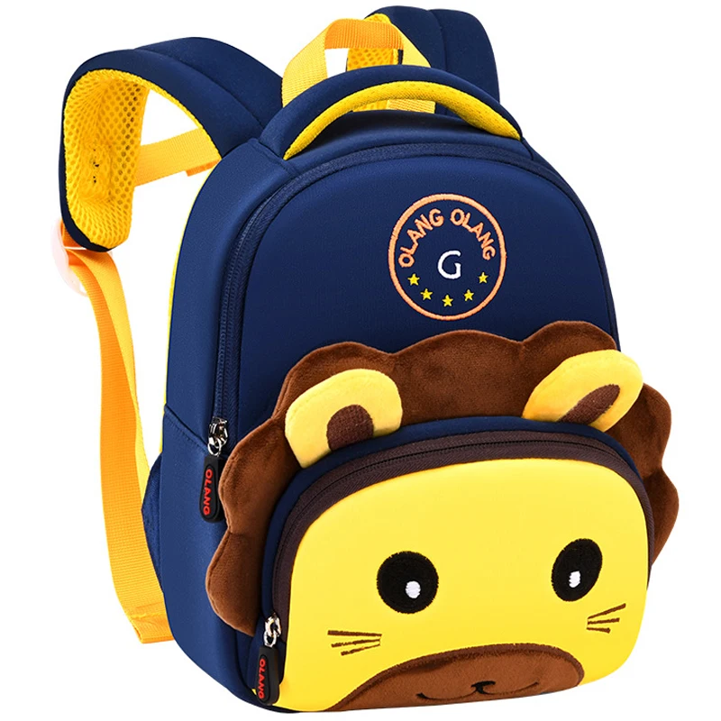 Kids Cartoon Cute Lion Backpack Animal Kindergarten Children Mochila Infant School  Bags Baby Girls Boys Schoolbag Preschool Bags - Backpacks - AliExpress