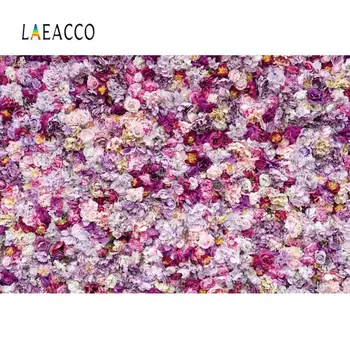 

Wedding Backdrops For Photography Spring Blooming Rose Flowers Party Decor Love Baby Portrait Photo Background For Photo Studio
