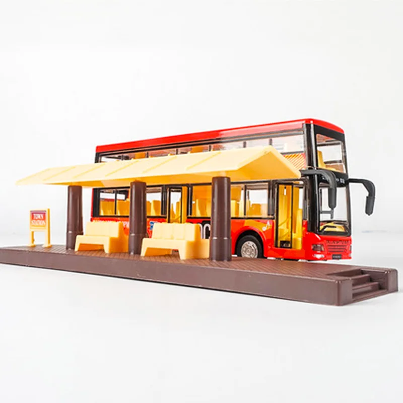 Платформенная станция модель моделирования парковки сцены аксессуары Коллекция игрушек для автомобилей фанатов автомобилей подарки
