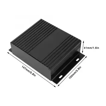 

waterproof junction box 41x147x100mm Split Type Enclosure Electronic DIY Aluminum Cooling Case for Vehicle Controller Wiring