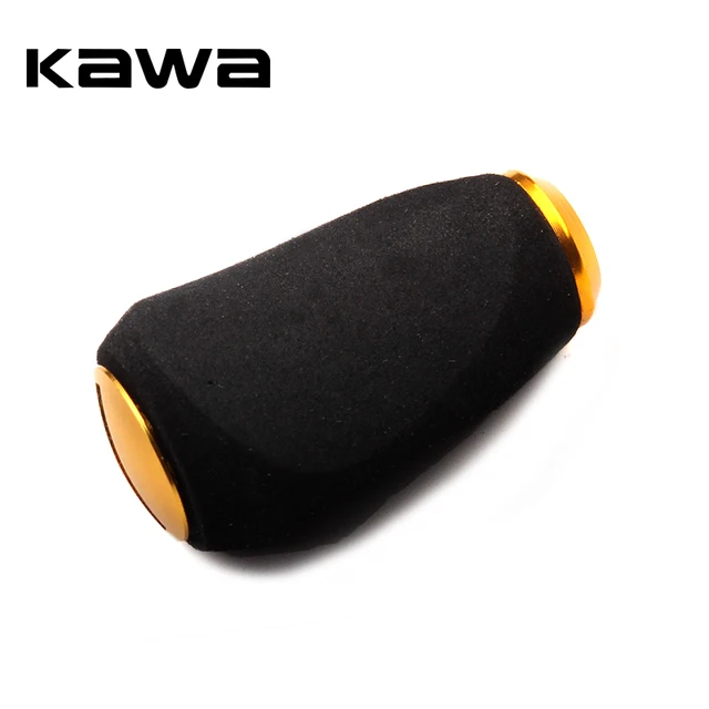 KAWA Fishing Handle Knob EVA Knob For Bait Casting and Spinning Reel for Bearing 7*4*2.5mm Fishing Reel Handle Accessory Gold