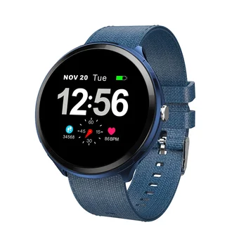 

Smart Watch Full Touch Color Screen Round Smart Bracelet Fitness Tracker Waterproof Smartwatch with Heart Rate Sleep Monitor