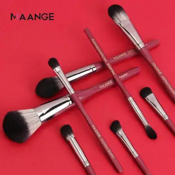 

10Pcs Makeup Brushes Tool Set Cosmetic Powder Eye Shadow Foundation Blush Blending Beauty Make Up Brushes Maquiagem