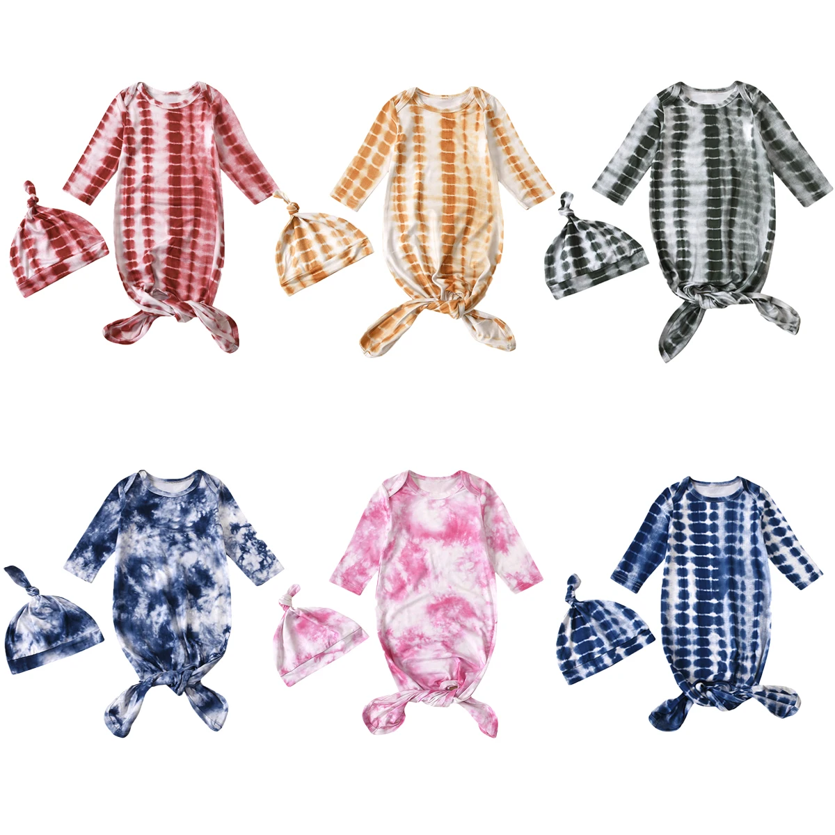 Long Sleeve Baby Print Sleepwear 2 Pcs Robes Cotton Autumn Winter Infant Kids Sleepwear Baby Clothing Fashion Clothe 0-6 Months