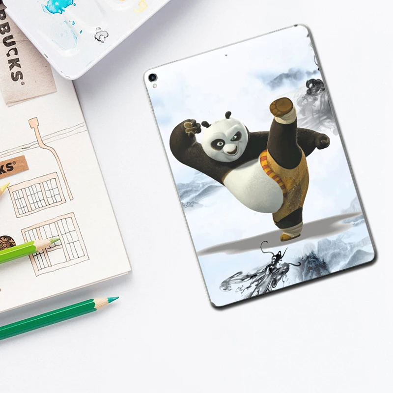 C3 ti tui xiong mao Окрашенные планшеты чехол для i Pad для детей 2, 3, 4, 6, iPad Air 1 2 Новинка года i Pad 9,7 ''модель A1822 A1823 A1566 A1567 A1474 A1475 A1476 крышка - Цвет: C3 ti tui xiong mao