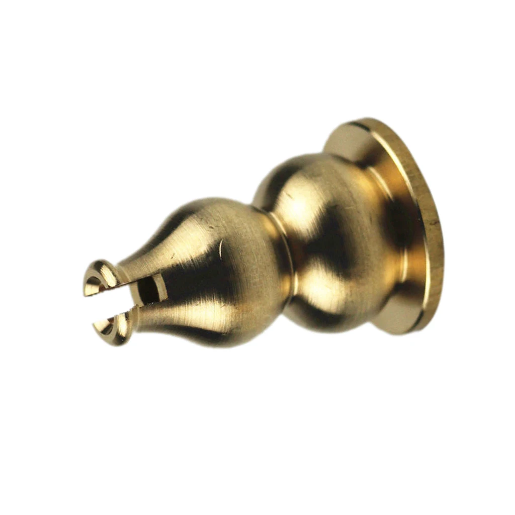 Brass Mini Incense Holder and Sticks Insence Burner Holder Gourd Shape Coil Incense Holder Copper Polishing Yellow