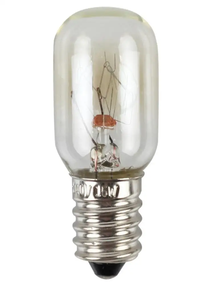 Sonline Freezer Fridge Bulb E17 Base Warm White Light Lamp 220V 15W 