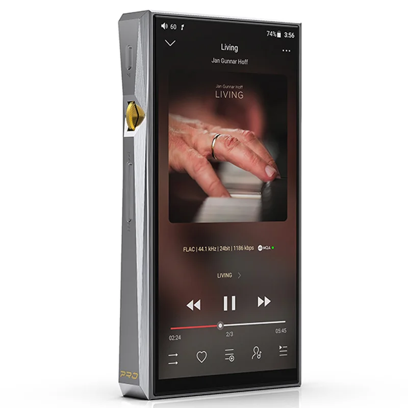 FiiO-REPRODUCTOR DE ALTA RESOLUCIÓN M11 Pro de acero inoxidable, edición limitada, Dual AK4497/THX AAA-78/atpX HD/LDAC/Bluetooth/DSD/Tidal
