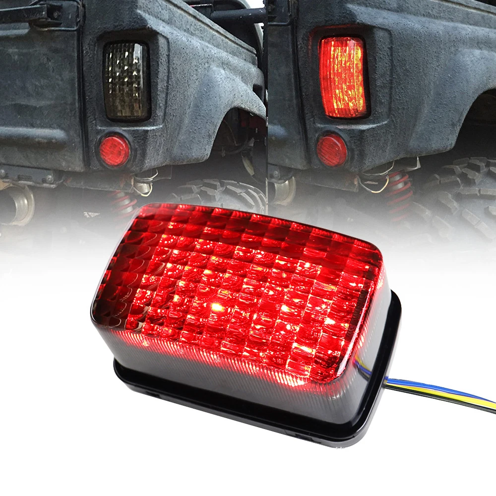 Красные задние фонари для Yamaha Viking bruin wolverine 660 450 350 светодиодные стоп-сигналы с