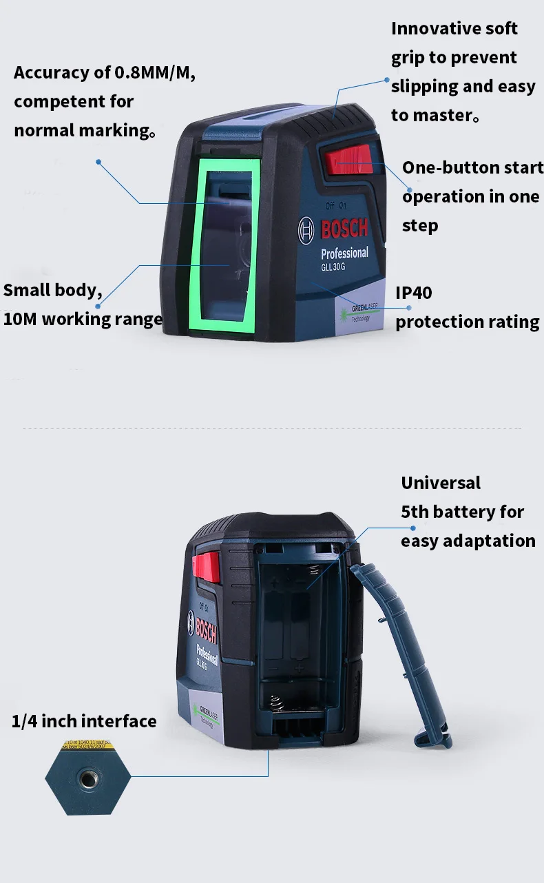 Bosch Professional L&eacute;zer Szint Gll3-60Xg Green 12-Line Laser Level Self Sz&aacute;ll&iacute;t&aacute;si V&aacute;ll&iacute;t&aacute;s