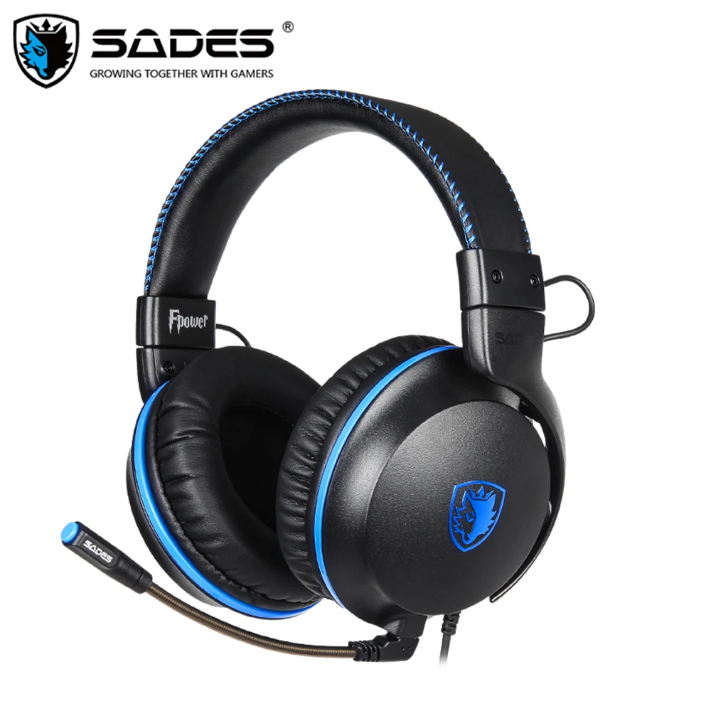 Игровые наушники SADES FPOWER со стереозвуком 3 5 мм гарнитура для Xbox/PS4/ПК/N