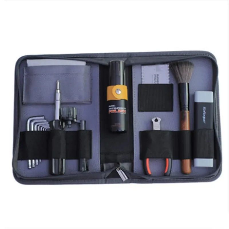 

Baroque GCK-11 Guitar Care Tool Kit 9 Tools Guitar Maintain Adjust Clean
