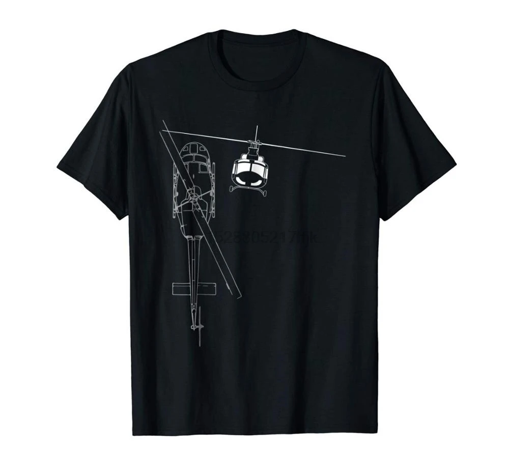 Uh 1 Huey Helicopter Line Art футболка брендовая 2019 модная мужская уникальная Хлопковая с короткими рукавами и круглым
