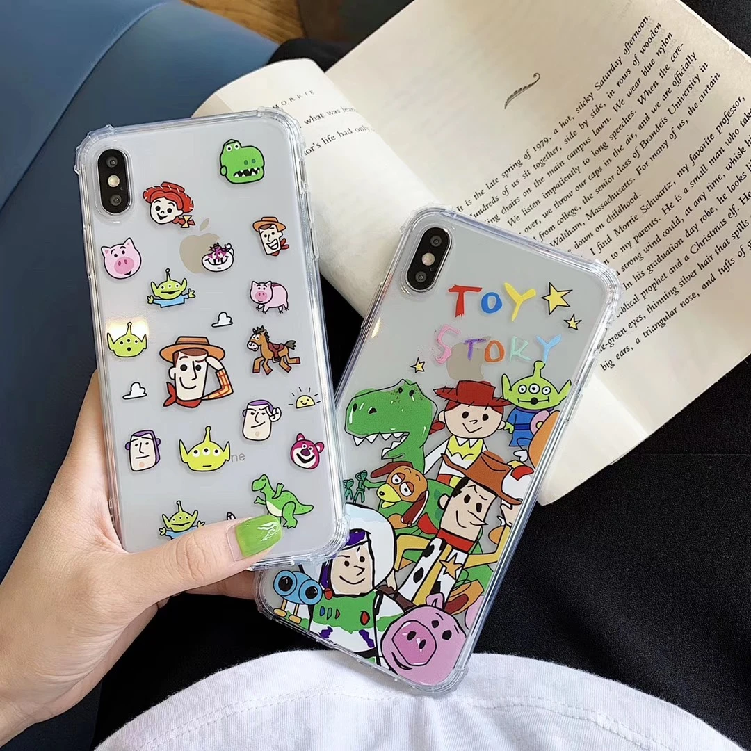 かわいい漫画トイ ストーリーバズ ライトイヤー電話ケース Iphone Xs 最大 Xr 6 6s 7 8 プラス面白い Tpu 裏表紙 Fitted Cases Aliexpress