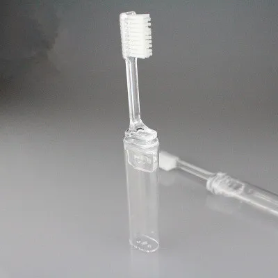 1PC Новинка 1 шт. гигиеническая ротовая портативная одноразовая Складная Походная зубная щетка походная зубная щетка инструменты для чистки зубов - Цвет: 1PC