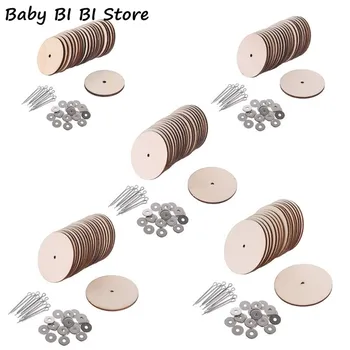 

10 Sets Wood Joints Connectors for Handmade Bear Craft Children Kids Toy DIY Scrapbooking Manual Handicraft Accessories