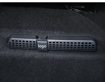 

2Pcs Car Air Conditioner Cover For VW Tiguan Mk2 Allspace 2016 2017 Under Rear Seat Seat Air Vent Duct Outlet Shell