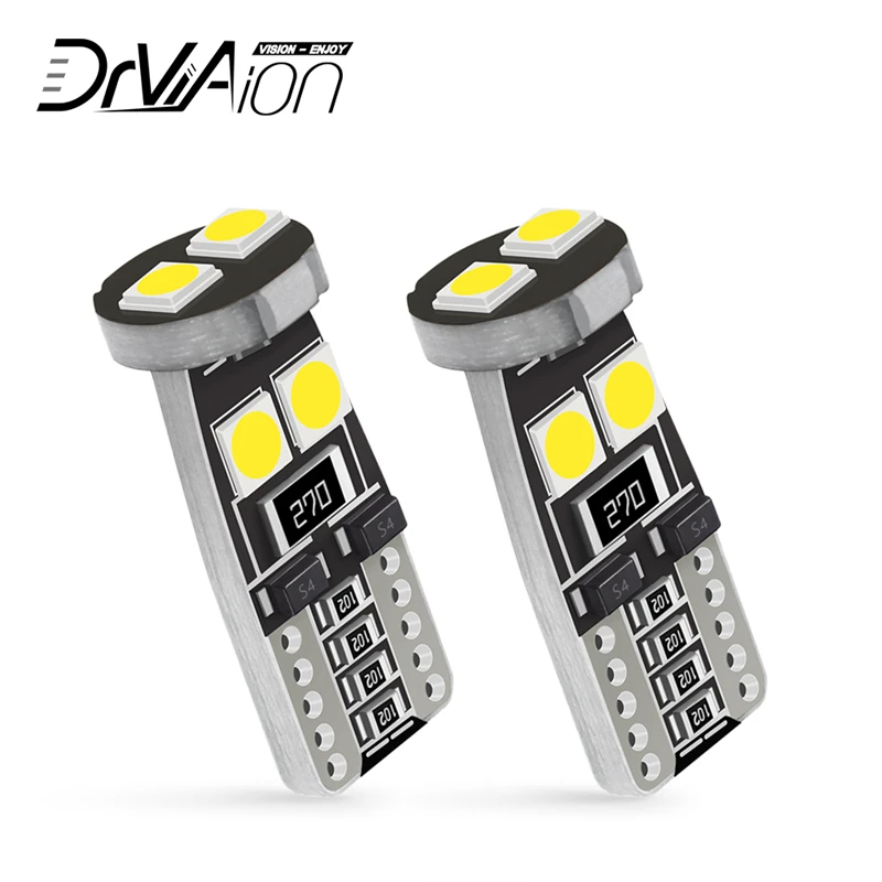 2x T10 W5W 168 LED Canbus безошибочный автомобильный парковочный свет 12 В для SEAT Leon 1 2 3 MK3 FR