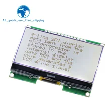 TZT Lcd12864 12864-06D, 12864, moduł LCD, COG, z chińską czcionką, ekranem z matrycą punktową, interfejsem SPI