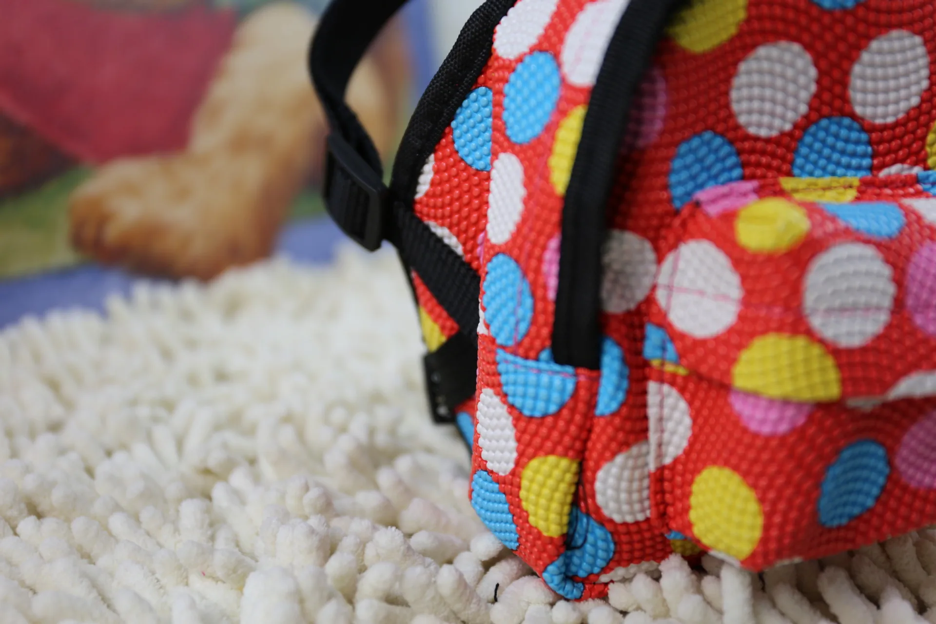 朱莉圆点宠物背包书包 (34)