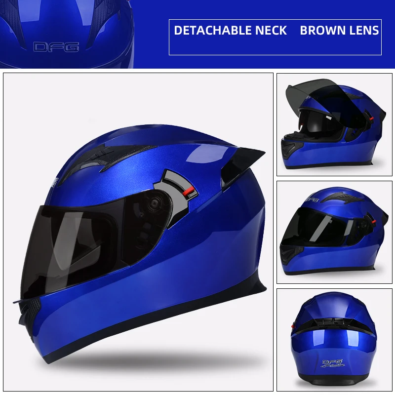 Внедорожный мотоциклетный шлем, Полный лицевой шлем Casco moto cross, профессиональный мото rbike ATV, горный гоночный велосипед, свободный нагрудник - Цвет: NO16