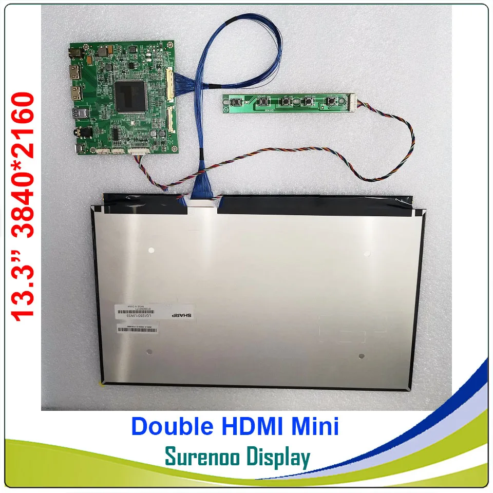 13," дюймовый 3840X2160 4K ЖК-модуль монитор экран дисплей Панель Type_C HDMI Mini для Windows и Android кабельная проекция