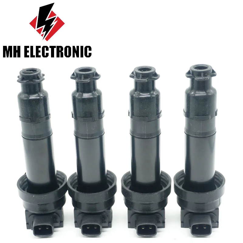 MH Электронная 4 шт./лот катушка зажигания 27301-2B000 273012B000 для hyundai Accent I20 I30 Elantra для Kia Rio Ceed Soul 1.6L Cerato