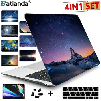 

Print Crystal Clear Hard Case for 2019 2020 New Macbook Pro Retina 13 15 A2338 A2289 A1706 A1989 Touch Bar Cover Air 13.3 inch