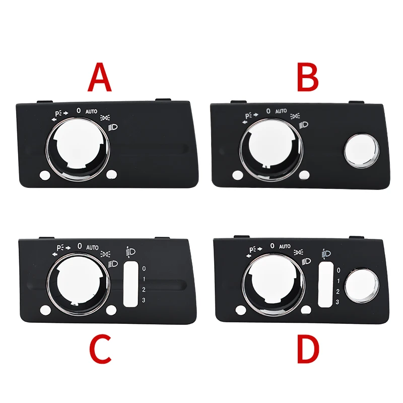 Car interior trim dashboard lamp switch cover LHD Car Interior Accessories Headlight Lamp Switch Cover Trim For Mercedes Benz W211 E Class E200 E250 E320 E350 E550