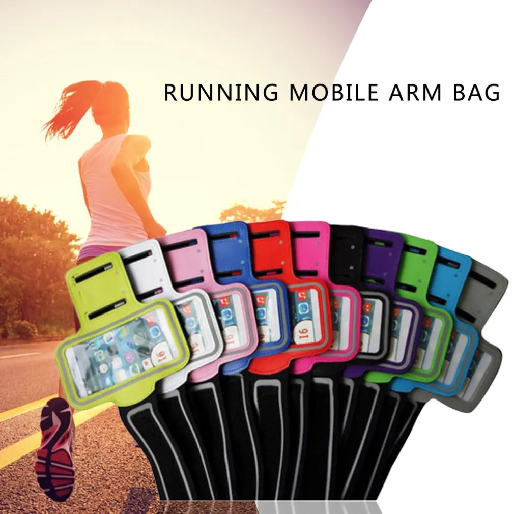 

Universal Outdoor Running Sports Phone Holder Armband Case 4.9inch-6inch Arm band For iPhone 11 Pro Max X XR 8 Plus Samsung Note