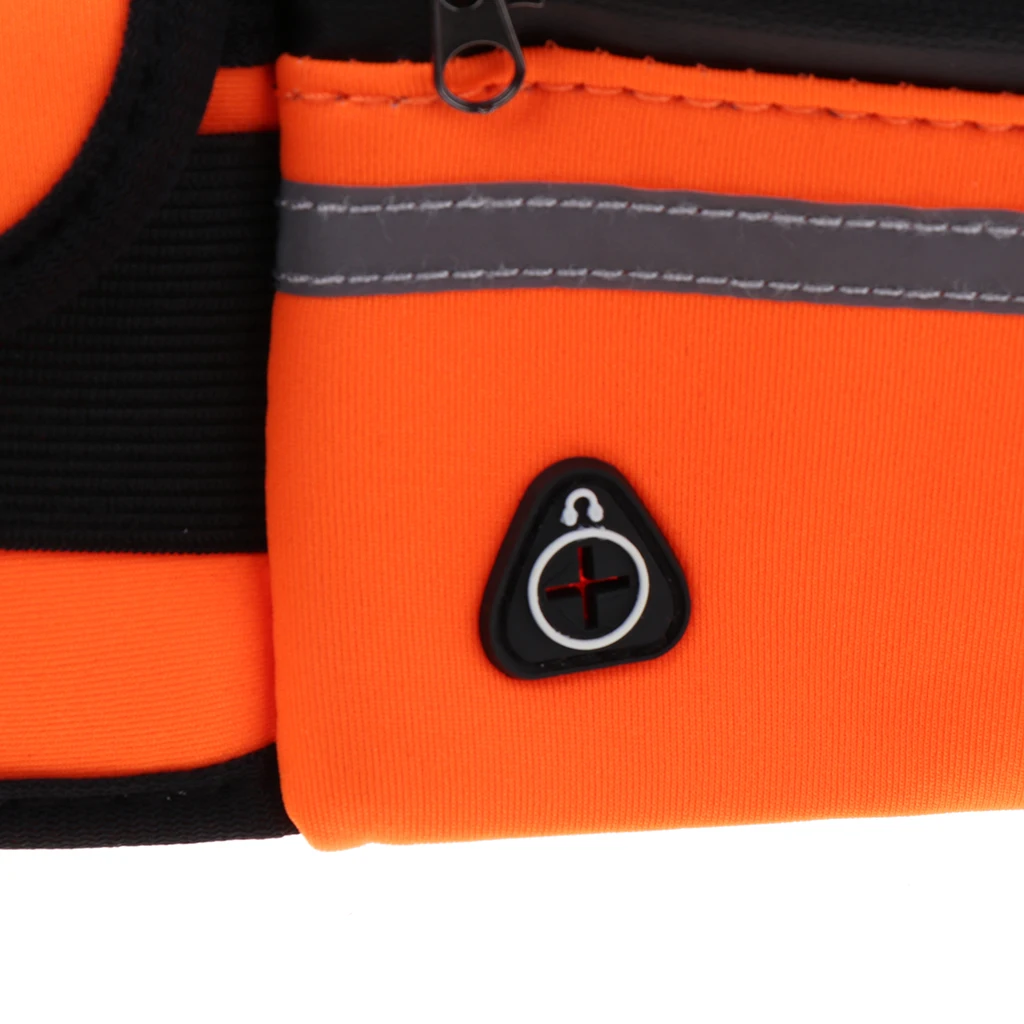 Reflect Running Belt Jogging Cycling Waist Pouch Bag W/ Water Bottle Holder Running Bags for Outdoor Sports