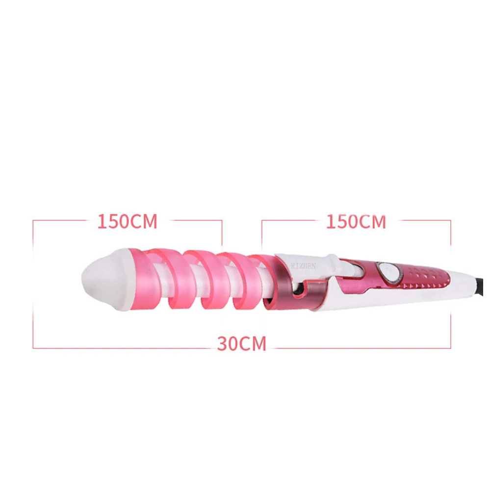 Профессиональные бигуди для волос Электрический Керамический анти-скальдинг спиральная завивка волос бигуди Ролик щипцы для завивки палочка инструмент для Плетения КОС