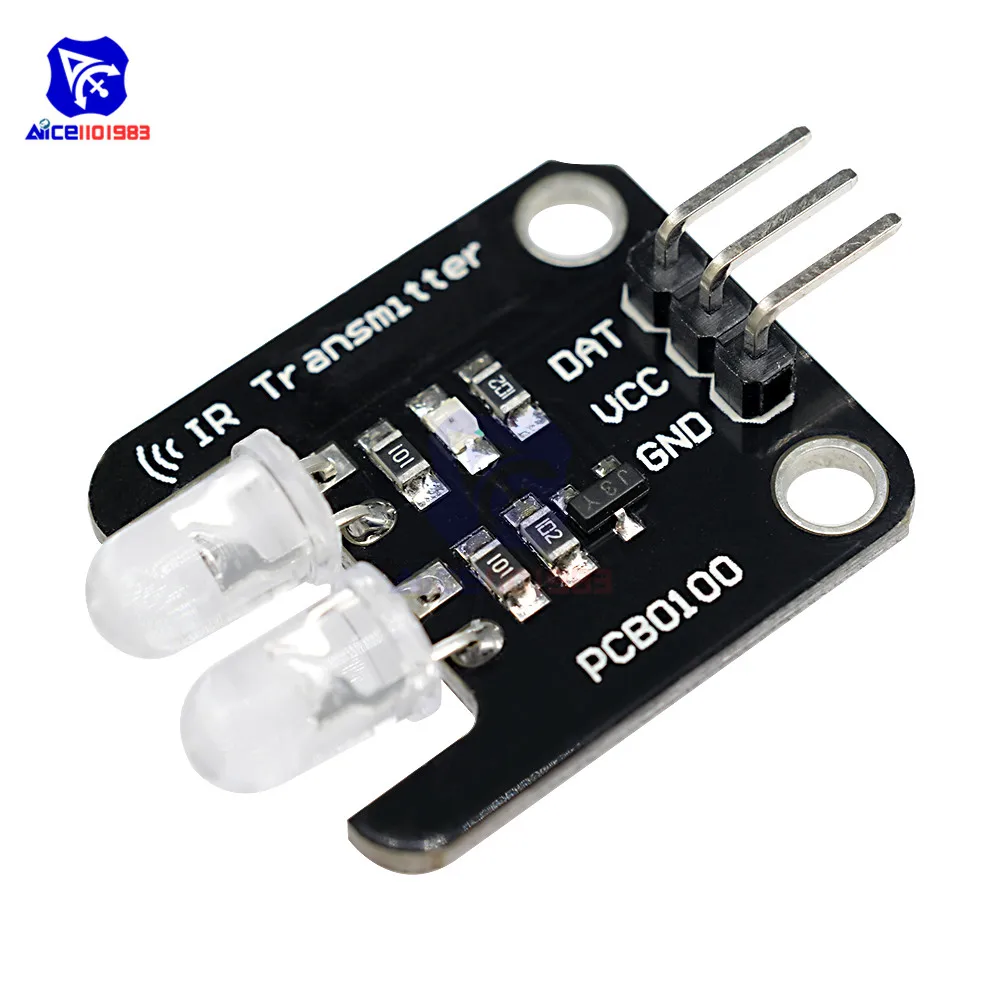 Diymore PCB0100 2 канала инфракрасный передающий модуль ИК передатчик для Arduino