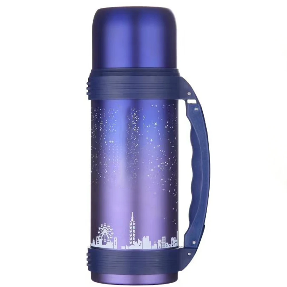 

1.2L Portable Outdoor Sport Drinking School Gift Stainless Steal Vacuum Flask Rustproof Insulated Work Bacteriostatic Painted