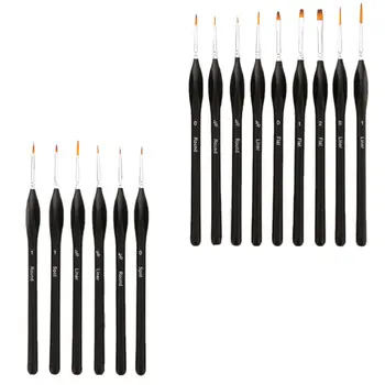 

15pcs Lightweight Practical Miniature Detail Paint Brush for Artist Friends