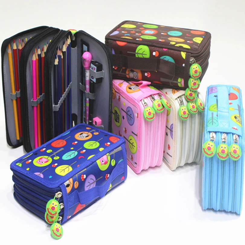 Pencil Cases School Supplies 72 52 32 holes Cute