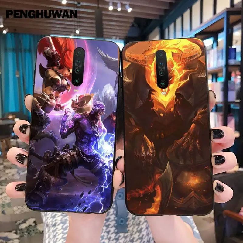 The Rune Mage Ryze помола DIY окрашенная блестящая фотография для Redmi Note 8 8A 8T 7 6 6A 5 5A 4 4X 4A Go