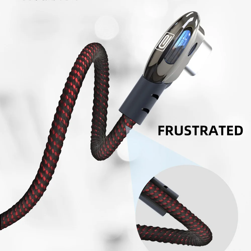 FDBRO USB C 3A type-C кабель Быстрая зарядка для S10 S9 Note9 A50 шнур USBC зарядный кабель для Xiaomi One Plus 6 5