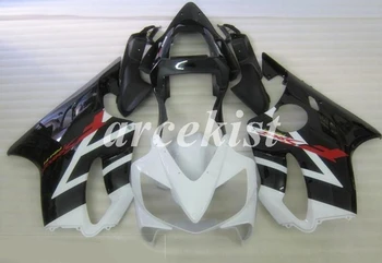 

New ABS Motorcycle Full Fairings Kit Fit For HONDA CBR600 F4i 2001 2002 2003 01 02 03 bodywork set Custom white black glossy