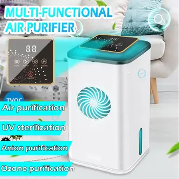 

Portable UV Air Purifier Ozone Generator purification Anion Ozone purification Machine Air cleaner Disinfection Sterilization