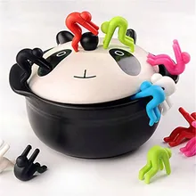 Высокое качество, модный 2 шт приподнятие крышки, предотвращает перелив супа, инструменты, кухонный держатель, креативный злодей, подарок, дропшиппинг@ 6