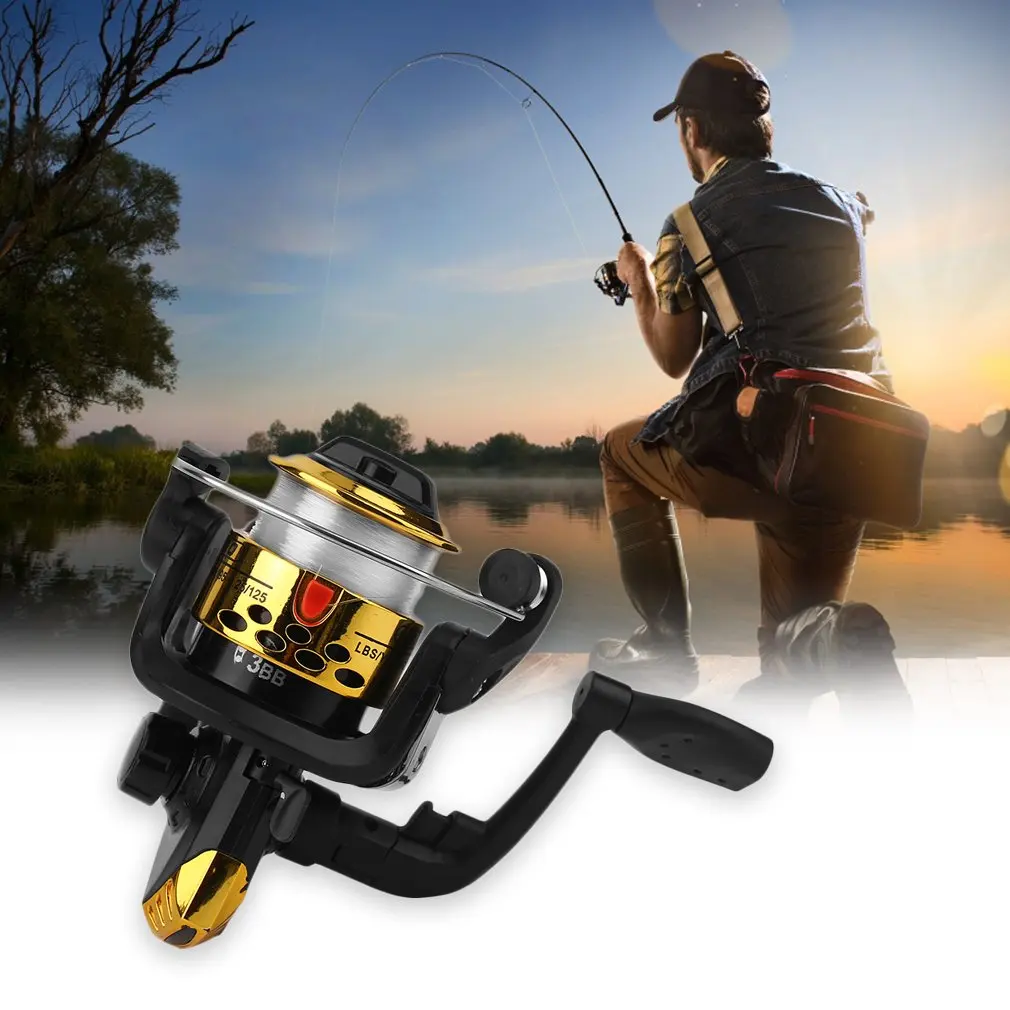 

Fishing Reel All Metal Spool Spinning Reel 6KG Max Drag Stainless Steel Handle Line Spool Saltwater Fishing Accessories
