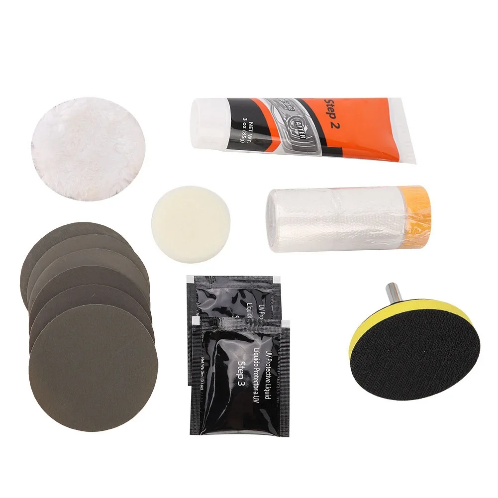 

Cross Border DIY Lighthouse Lamp Car Nursing Care Repair Kit Automobile Headlamp Renovation Liquid Headlight Plated jing guang l