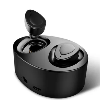 

TWS K2 Bluetooth Headset Wireless Earbuds Mini Dual Stereo Bluetooth Earphone In ear headset area Microphone and Charging Box