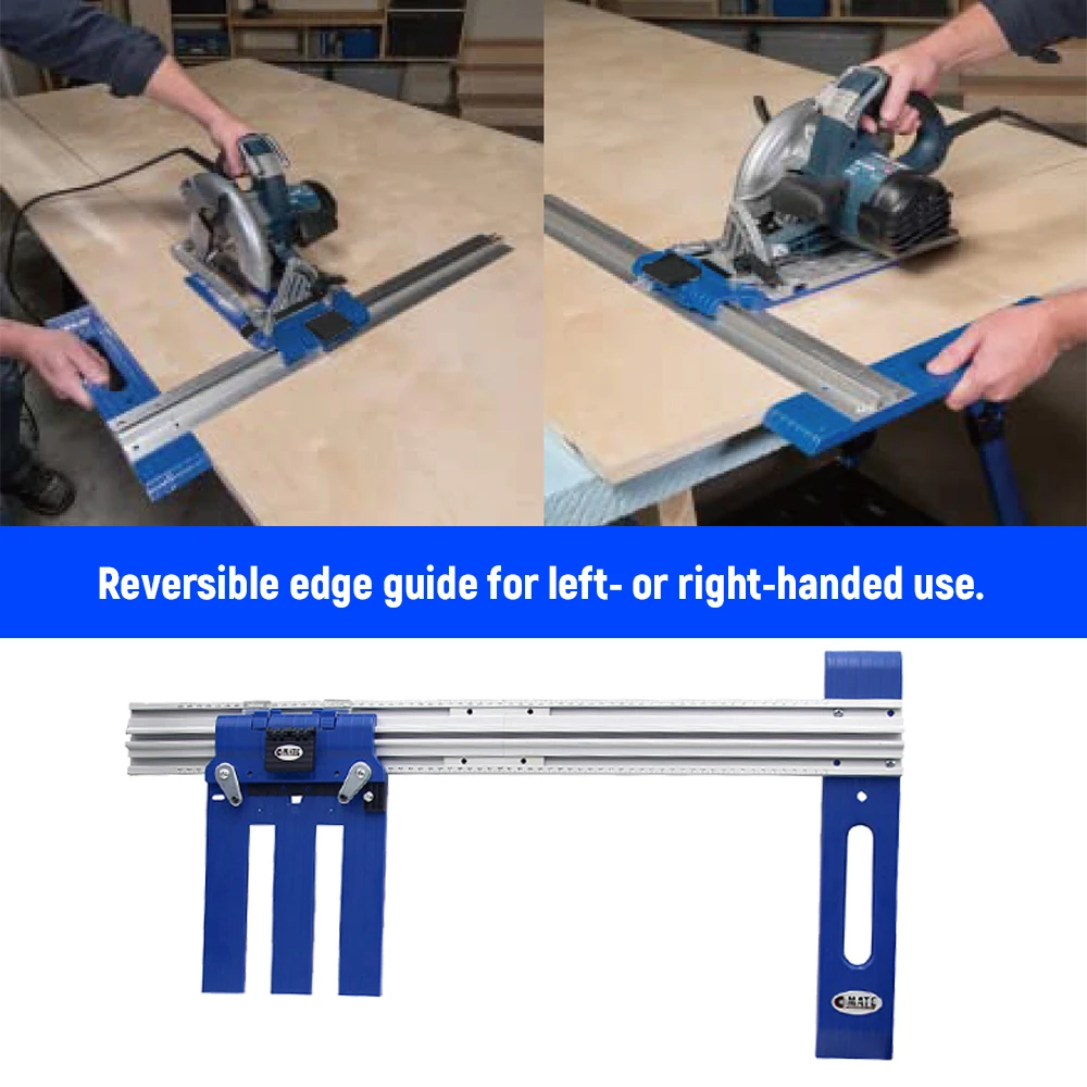 Professional Rip-Cut Circular Saw Guide Precision Edge Power Rip Fence for Cordless Woodworking | Инструменты