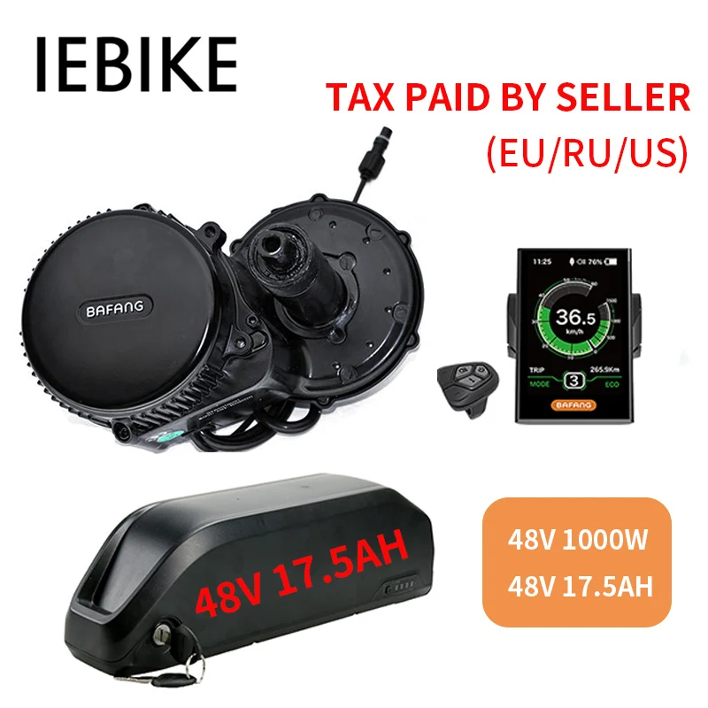 BBSHD середине привода 48V 1000W электрический велосипед Motor Наборы с Батарея samsung 48V 17.5Ah литий-ионный аккумулятор вниз трубки, фара для электровел... BBSHD середине привода 48V 1000W электрический велосипед Motor Наборы с Батарея samsung 48V 17.5Ah литий-ионный аккумулятор вниз трубки, фара для электровел...